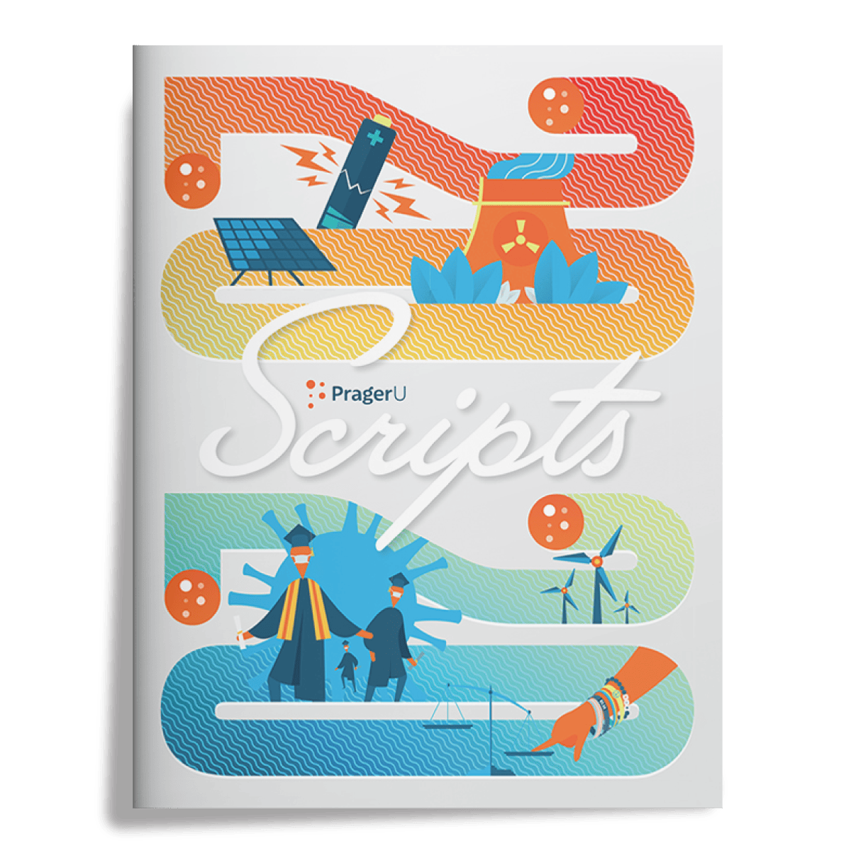 PragerU 2020 video scripts PDF e-book cover showing the title and design, featuring PragerU branding and a professional layout.