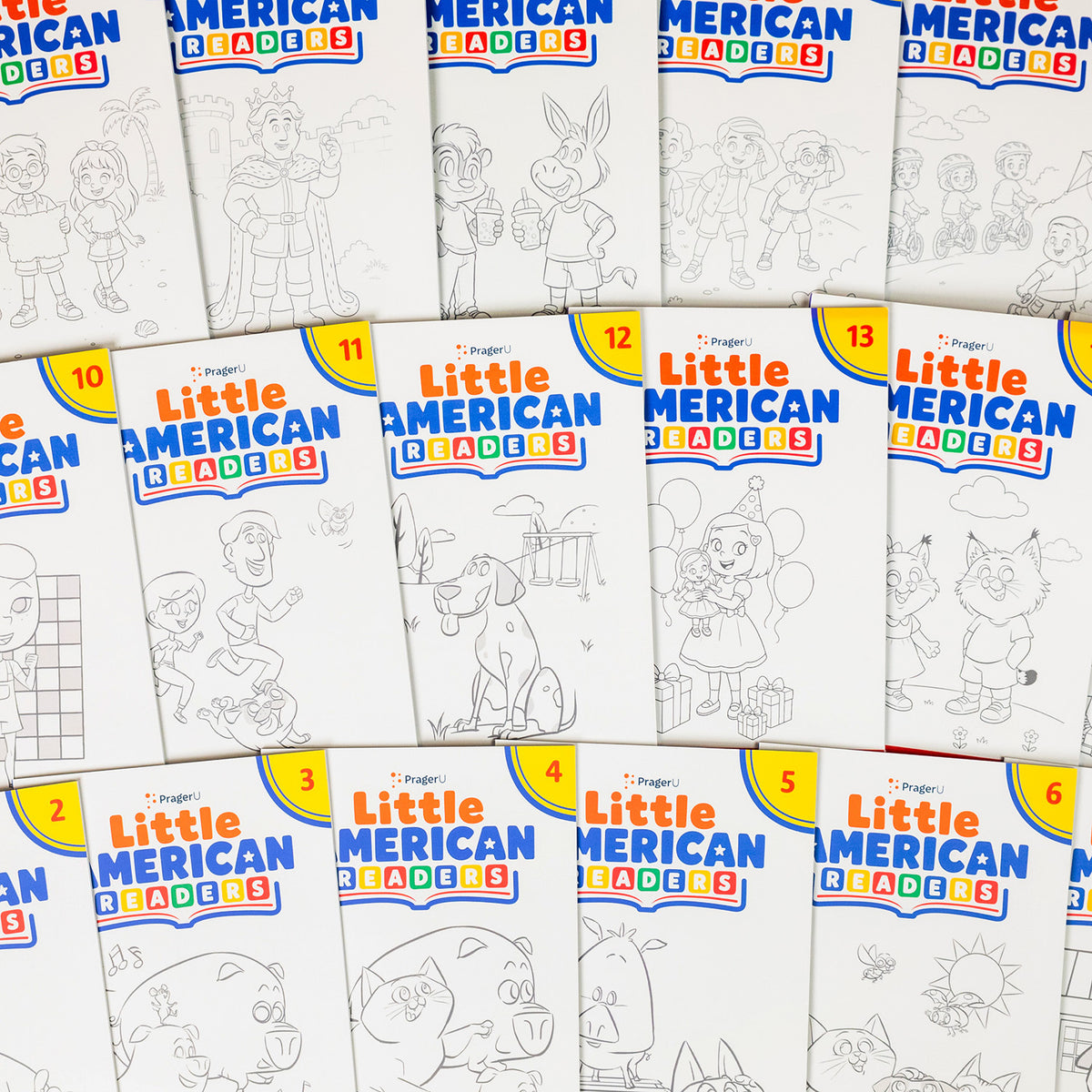 Little American Readers Bundle: Set 1 + Set 2 (24 Books)