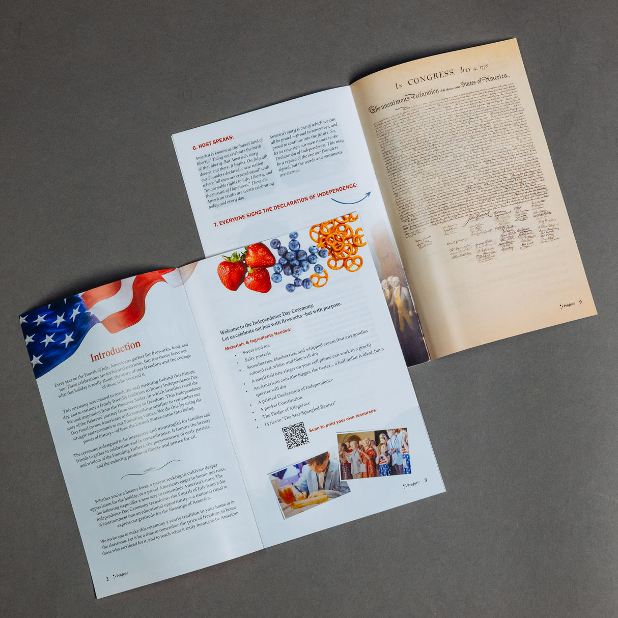 Independence Day Ceremony Booklet 5-Pack