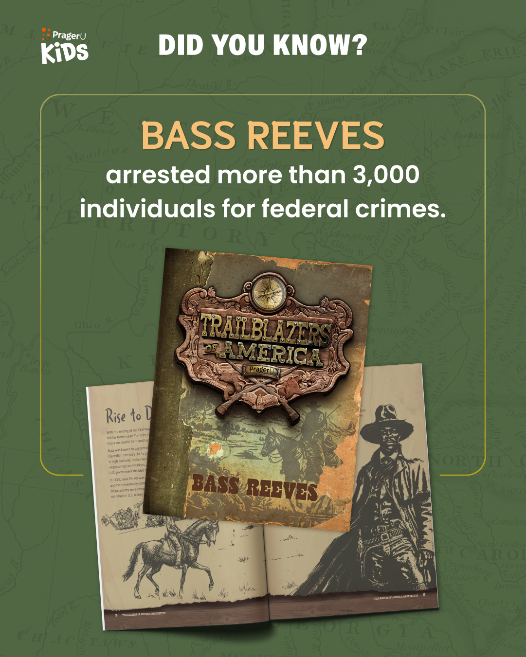 Trailblazers of America: Bass Reeves (Book 7)