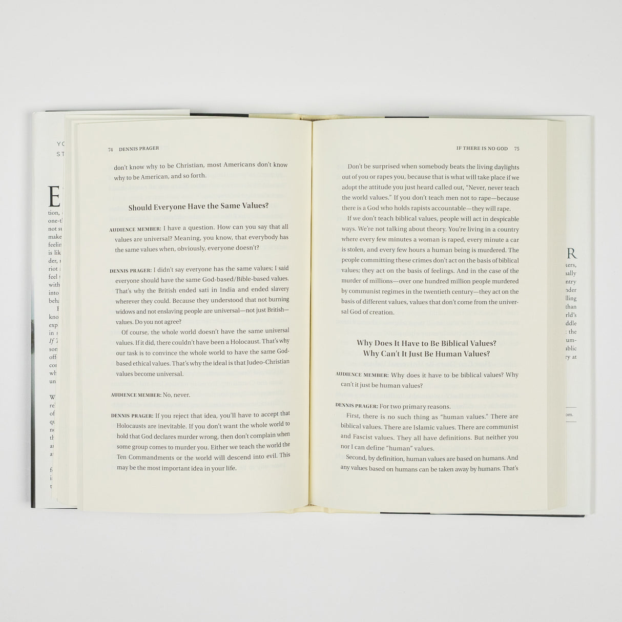 Cover of "If There Is No God" book by Broadside Books, featuring the title and a minimalist design on the cover.