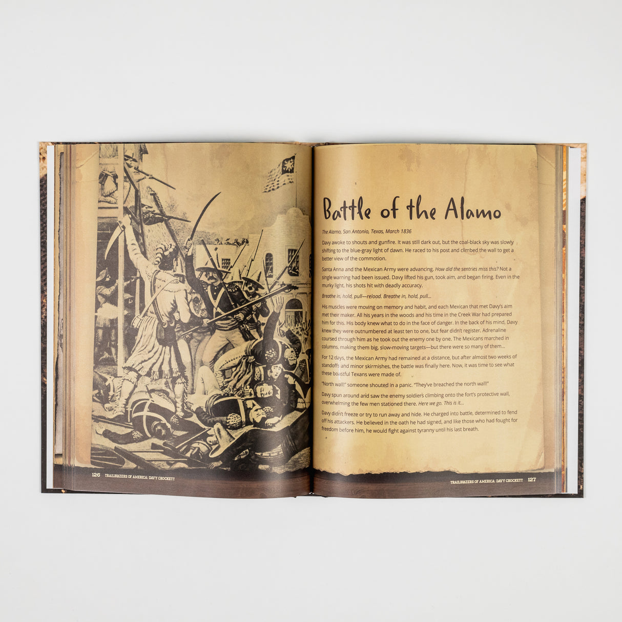 Cover image of "Trailblazers of America: Heroes of the Frontier" book by PragerU featuring frontier explorers and American pioneers.