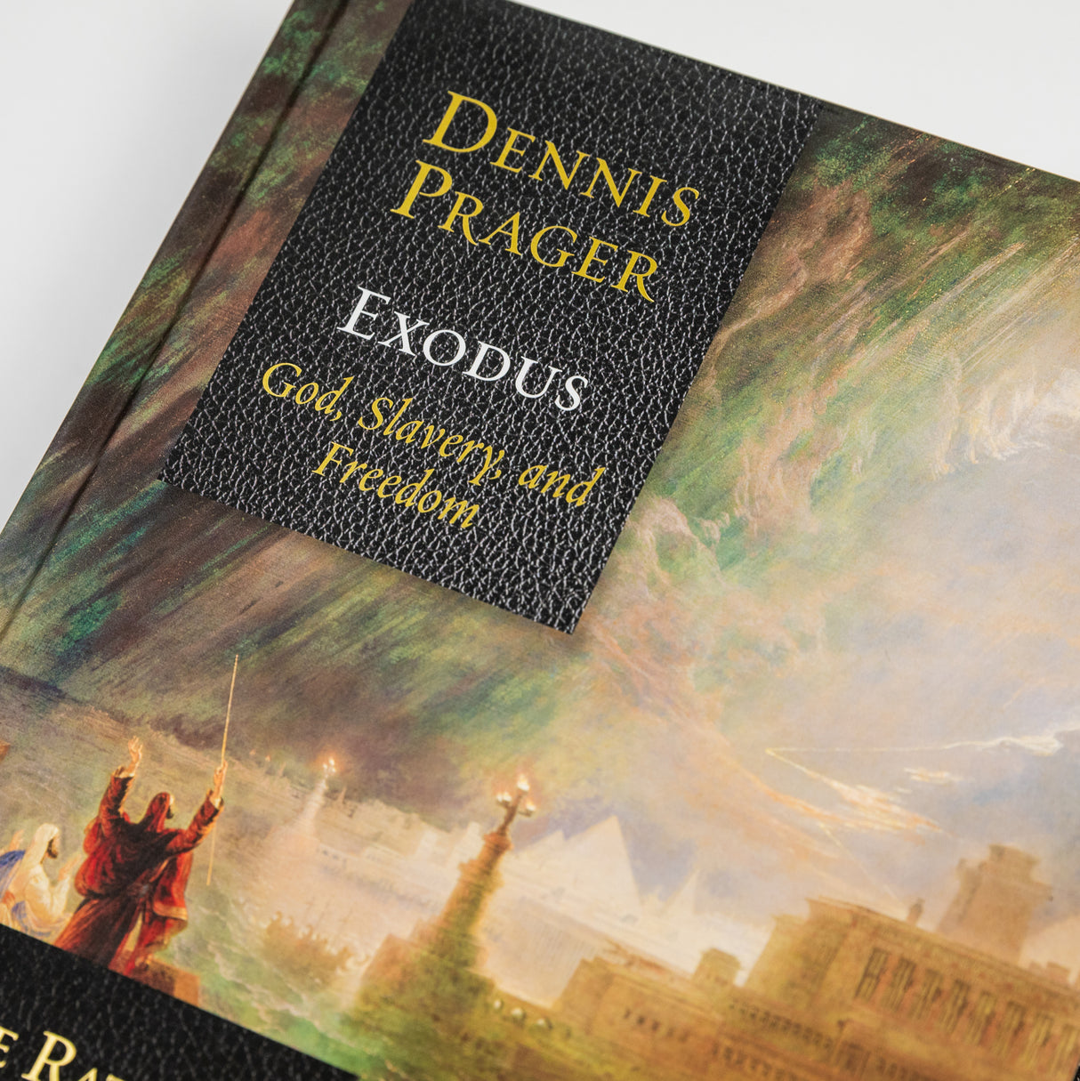 Cover image of The Rational Bible: Exodus by Regnery Faith, a book with biblical text and artwork on the front.