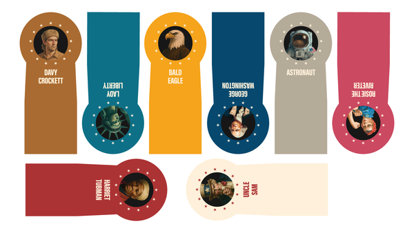 Celebrate America - Race to The White House Board Game