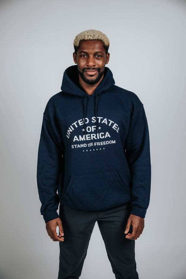 Stand for Freedom Hoodie Beige Logo