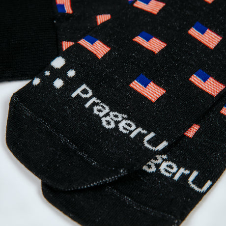 Flag Socks–Black