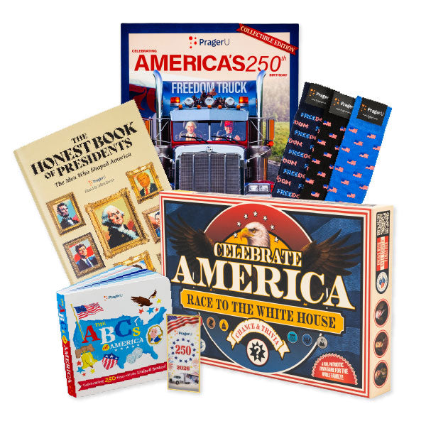 The Celebrating America at 250 Collectible Bundle | PragerU 250th Anniversary Set | 8-Piece