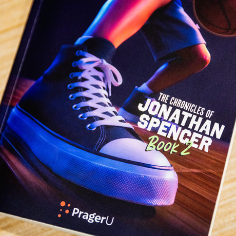 PragerU The Pivot book cover from The Chronicles of Jonathan Spencer series, featuring a colorful illustrated design.
