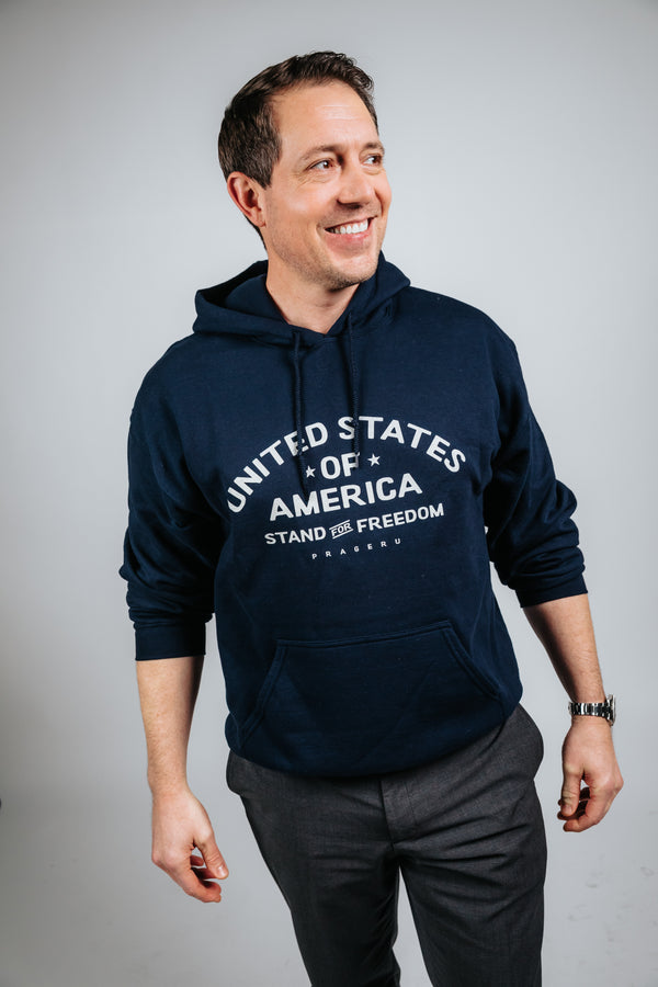 Stand for Freedom Hoodie Beige Logo