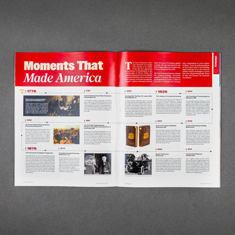 PragerU America 250 magazine, limited edition commemorative issue celebrating the 250th anniversary, featuring historic imagery and design