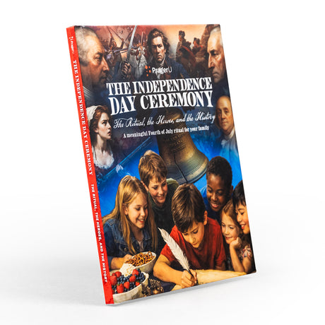 PragerU American Tradition book cover titled "The Independence Day Ceremony" featuring patriotic imagery.