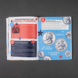 Book cover of "An American Tradition: The Independence Day Ceremony" by PragerU, featuring patriotic imagery and American symbols.
