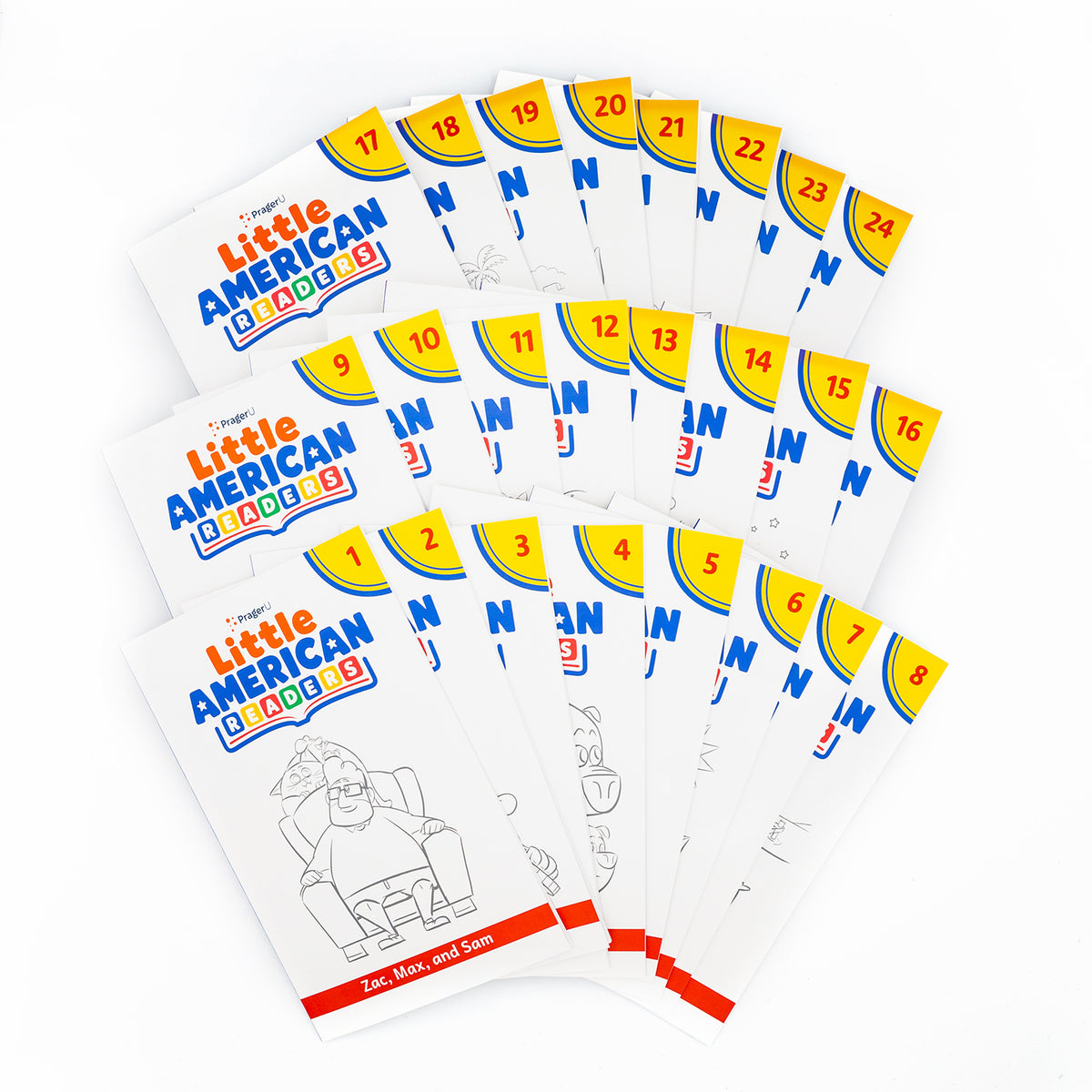 Little American Readers Bundle: Set 1 + Set 2 (24 Books)