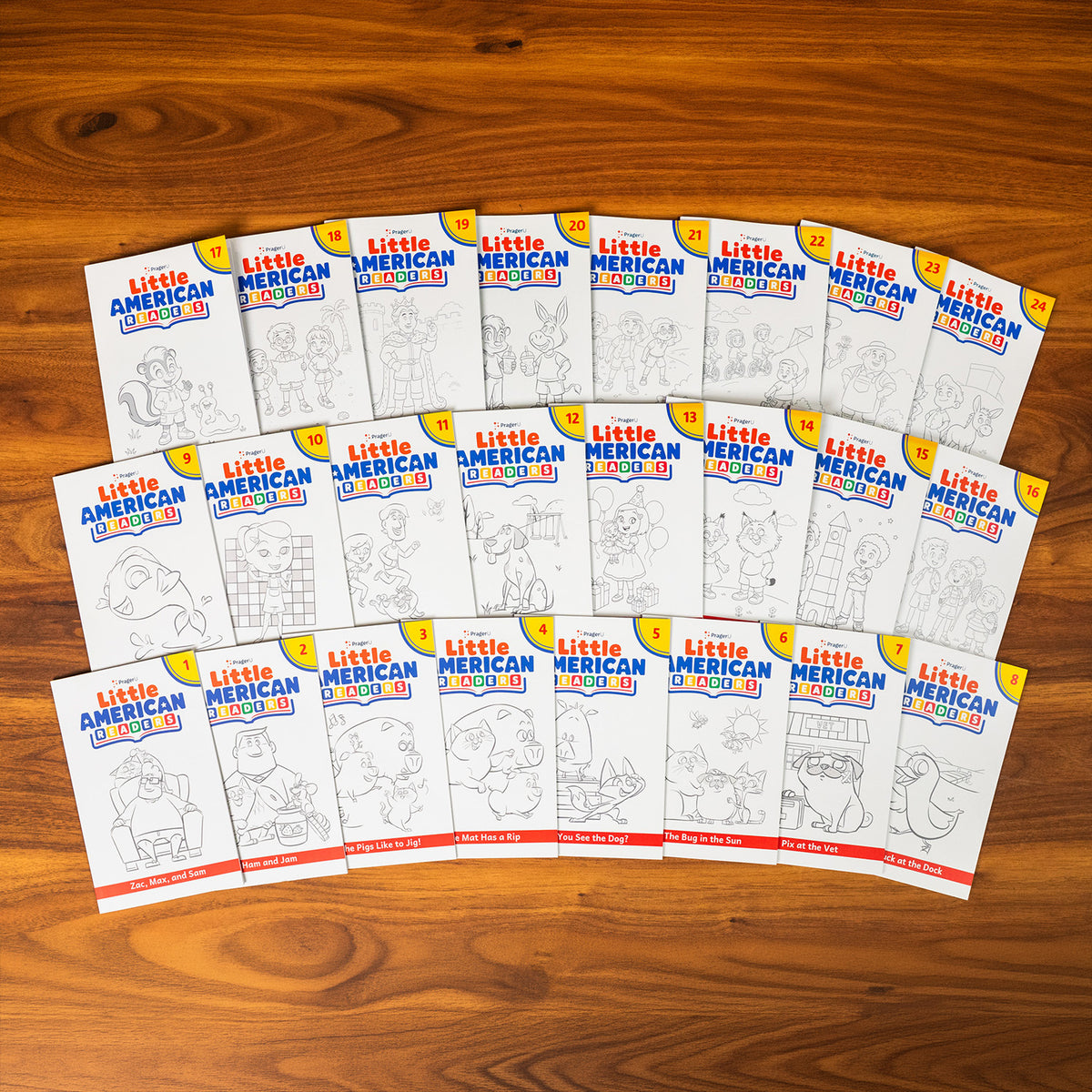 Little American Readers Bundle: Set 1 + Set 2 (24 Books)