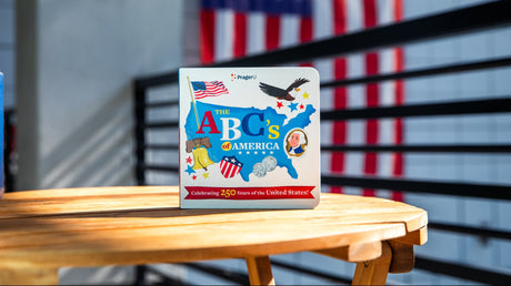 The ABC's of America  | Board Book | For Babies & Toddlers