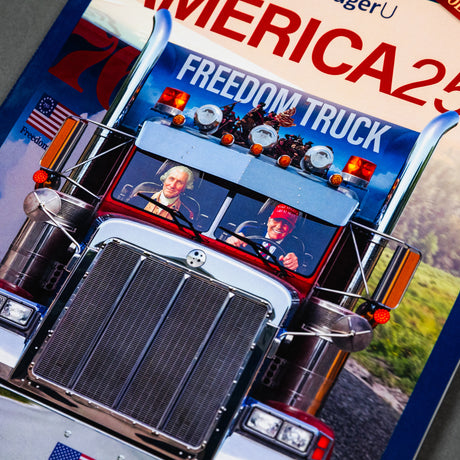 PragerU America 250 Magazine, limited edition commemorative issue celebrating the 250th anniversary, featuring patriotic imagery.