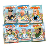 Set of six PragerU Otto's Tales books from the "Let's Meet" collection, featuring colorful covers and engaging illustrations.