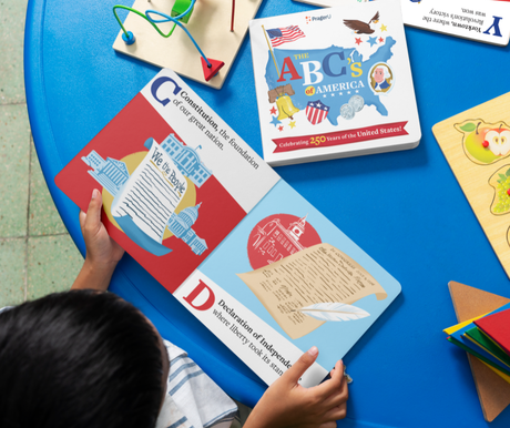 The ABC's of America  | Board Book | For Babies & Toddlers