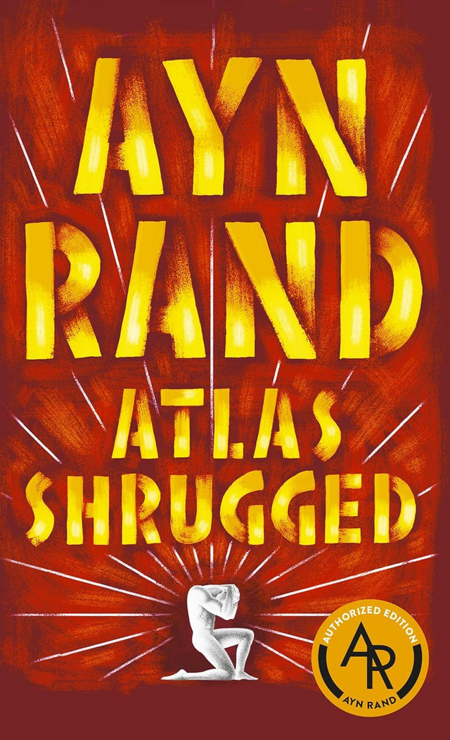 A hardcover edition of Atlas Shrugged by Ayn Rand, published by Signet Book, showing the book cover featuring the title and author's name.