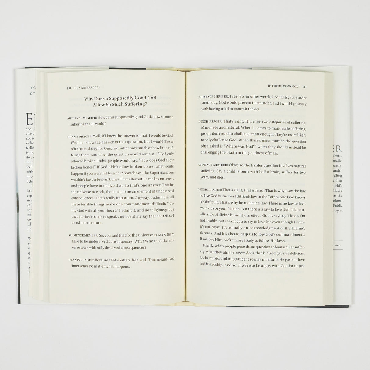 Cover image of "If There Is No God" by Broadside Books, exploring the debate over morality and the definition of good and evil.