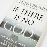 Cover of "If There Is No God" book by Broadside Books, exploring themes of morality and the battle over defining good and evil.