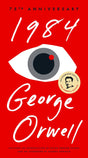 Cover image of the Signet Book edition of George Orwell's 1984 novel, featuring a dark, dystopian design.