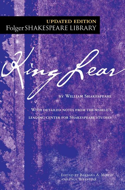 Cover image of the GetBooks book "King Lear" by Simon & Schuster featuring Shakespeare's classic play.