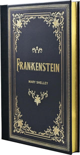 Cover image of Mary Shelley's Frankenstein from the Peter Pauper Press Masterpiece Library Edition, featuring classic book artwork.