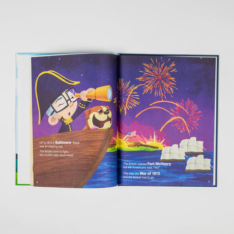 PragerU Otto's Tales Book: The National Anthem and Pledge of Allegiance, limited edition hardcover, featuring patriotic stories.