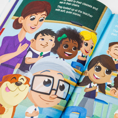 Hardcover of Otto's Tales Book by PragerU, featuring The National Anthem and Pledge of Allegiance, limited edition book cover.