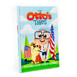 PragerU Otto's Tales book with hardcover cover, featuring stories about the national anthem and pledge of allegiance.