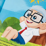 Cover of Otto's Tales: The American Trinity book by PragerU, featuring a colorful illustration and the title on the front.
