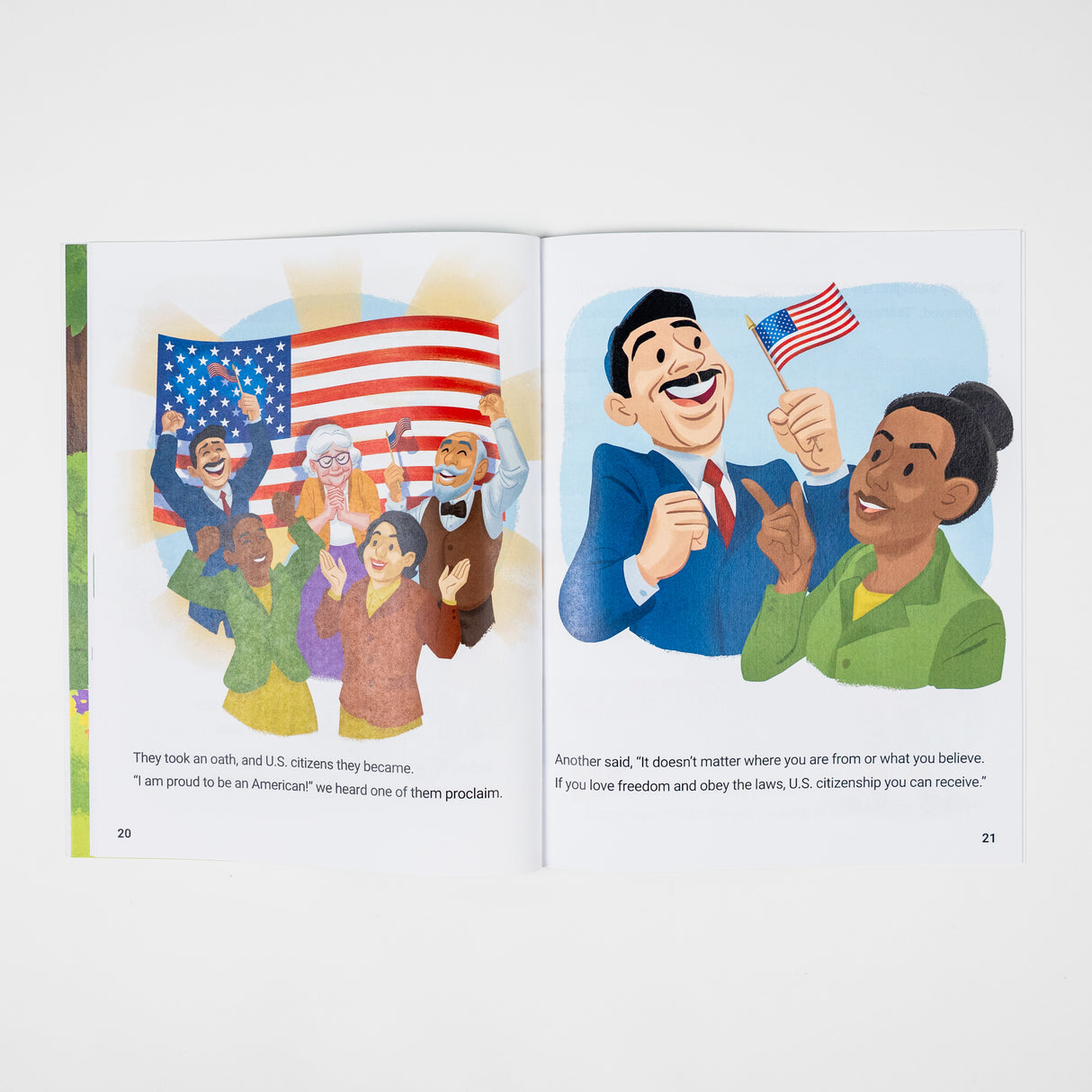 PragerU Otto's Tales: The American Trinity book cover showing title text and artwork related to American history.