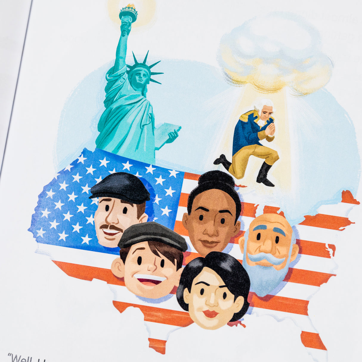 Cover image of "Otto's Tales: The American Trinity" book by PragerU, featuring a colorful illustrated design.