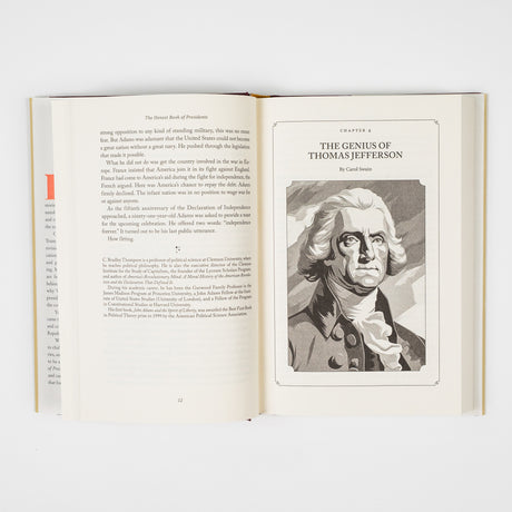 Cover of The Honest Book of Presidents by PragerU, featuring illustrations of American presidents shaping the nation.