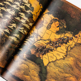 Book cover of "Trailblazers of America: Heroes of the Frontier" by PragerU with historic frontier images.
