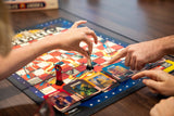 PragerU Celebrate America Race to The White House board game, featuring colorful game pieces and American-themed design.