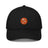 PragerU Dot baseball hat in navy with adjustable strap, featuring the PragerU logo embroidered on front.