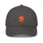 PragerU Dot baseball hat with navy brim and white logo, casual hat style, made by PragerU.