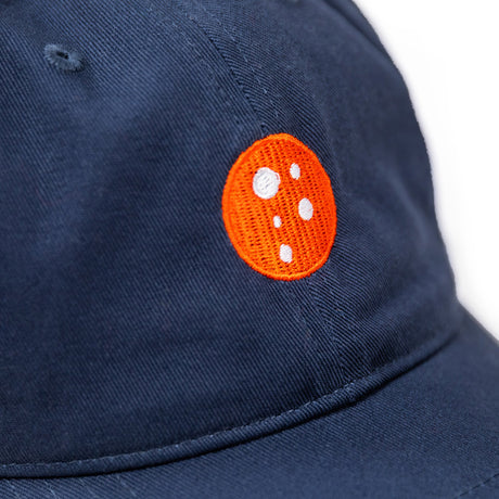 PragerU Dot baseball hat featuring a classic design with the PragerU logo, adjustable strap, and breathable fabric.