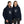 White emblem Freedom Eagle hoodie by PragerU, black hoodie with front white eagle logo, casual and comfortable clothing.
