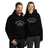 Beige PragerU Stand for Freedom hoodie with logo, featuring a casual fit and soft fabric, displayed on a hanger.