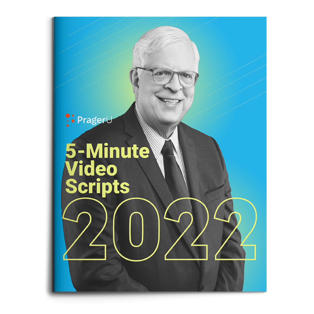PragerU 2022 Video Scripts PDF e-book showcasing educational script pages with the PragerU branding and title.