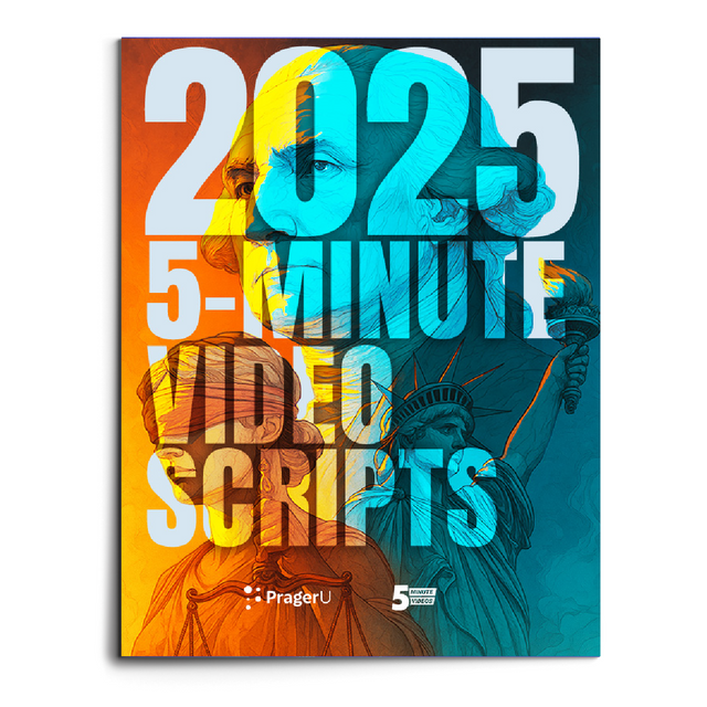 PragerU 2025 Video Scripts PDF e-book with scripts and content from PragerU's educational videos.