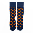 PragerU Dot Socks featuring a colorful dotted pattern, made of comfortable fabric, designed for casual wear.