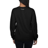 PragerU white emblem Freedom Eagle sweatshirt in black fabric, featuring a bold eagle design on the front.