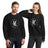 PragerU white emblem Freedom Eagle sweatshirt in black, casual sweatshirt with eagle logo, comfortable and stylish.