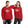 White Land of the Free USA sweatshirt by PragerU with a prominent white logo on the front, casual and comfortable apparel.