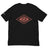 Red logo Land of the Free USA T-Shirt by PragerU, black cotton tee with patriotic design and bold graphics.