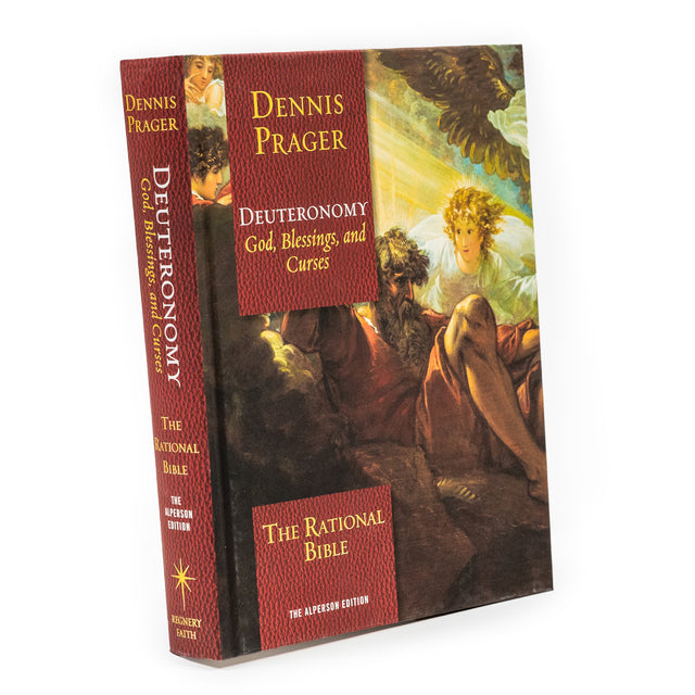 Book cover image of The Rational Bible: Deuteronomy by Regnery Faith, featuring the title and author on a white background.